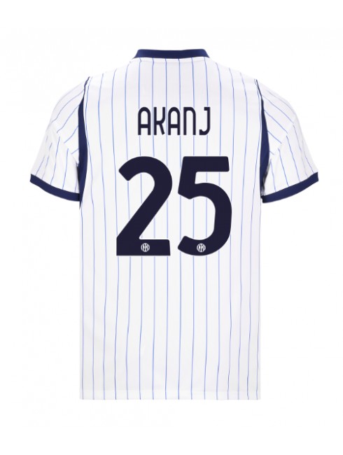 Muži Futbalové oblečenie Inter Milan Manuel Akanji #25 2026-27 Krátky Rukáv - Preč Muži Futbalové oblečenie Inter Milan Manuel Akanji #25 2026-27 Krátky Rukáv - Preč